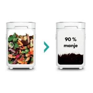 Domači kompostnik Reencle zmanjša količino zavržene hrane za 90 %