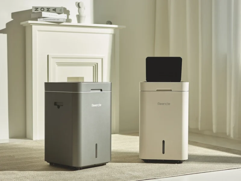 Reencle Gravity – dizajnerski domači pripomoček za dom brez vonja in odpadkov