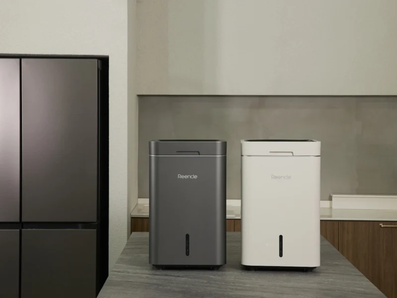 Električni domači kompostnik Reencle za domače kompostiranje brez vonja