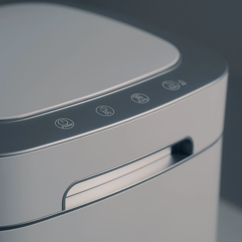 Domači kompostnik Reencle Prime – podrobnosti in delovanje pokrova