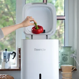 Domači kompostnik Reencle Prime v kuhinji – odstranjevanje živilskih odpadkov