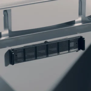 Električni domači kompostnik Reencle Prime - v notranjosti kompostnika je mrežasti filter iz nerjavečega jekla za trdne delce.